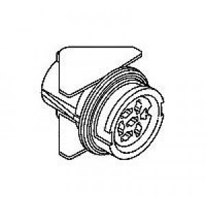 207333-1, Стандартный цилиндрический соединитель 6 PIN SOCKET