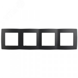 Рамка 4-м 12-5004-05 антрацит ЭРА Б0014775