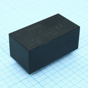 AMEL20-5SCJZ, AC/DC, 18Вт, вход 85…264В, выход 5В/3.6А, изоляция 3000В AC, КПД 78%, максимальная емкостная нагрузка не более 10000мкФ, 53.8x28.8x23.5мм, -20…75°C, пластик