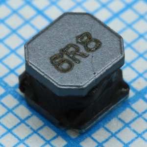 SRN5040-6R8M, Индуктивность SMD силовая полуэкранированная проволочная 6.8мкГн ±20% 100кГц 15Q-Фактор феррит 2.3A