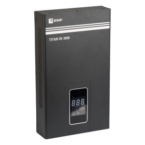 Стабилизатор напряжения настенный TITAN W-3000 EKF PROxima stab-w-3000