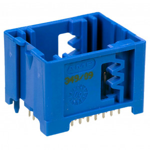 1-953118-4, Разъем штыревой четырехрядный на плату