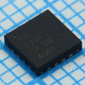 INA3221AIRGVR, Монитор питания 2.7В....5.5В 16-Pin VQFN EP лента на катушке