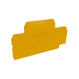 Торцевая крышка TCD1.5-2-OG-EA, Торцевая крышка, для клемм TCD1.5-2-..., цвет: оранжевый