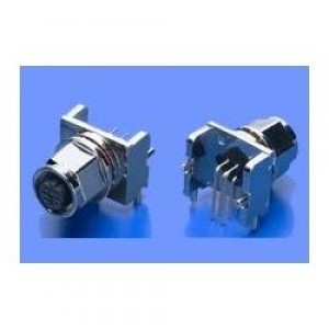 130299-0200, Цилиндрические метрические разъемы 4P RCP SRT HRSH-DUTY BRAD MIC D-CODE M12