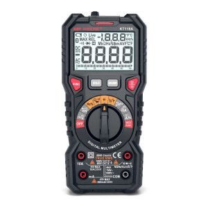 KT 118A серия PROLINE, Мультиметр цифровой с True RMS, ACA/DCA/ACV/DCV/R/C/F/t, автоматический выбор пределов измерений, NCV