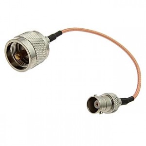 SL16-J-1.5-RG316-15CM-BNC-K-1.5, Разъем высокочастотный SL16-J-1.5-RG316-15CM-BNC-K-1.5, длина 15 см