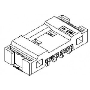 104086-0410, Осветительные коннекторы 1.25 W-to-B Conn. Header Assy-4P