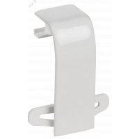 DLP Накладка на стык профиля 105х50мм белая 010696