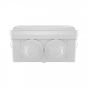 Коробка ответвит. с 6 кабельными вводами д.25мм IP55 100х100х50мм 53801