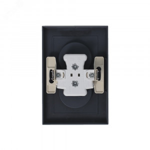 Розетка 2-м СП AtlasDesign 16А IP20 без заземл. в сборе грифель SE ATN000720