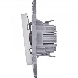 Выключатель кнопочный Inspiria 6А 250В без фиксации НО/НЗ механизм бел. IEK 673690