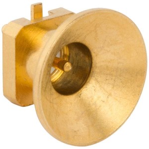 PSMP-MSSB-PCS, РЧ соединители / Коаксиальные соединители PCB Jack M-Cont. T/H Smooth Bore