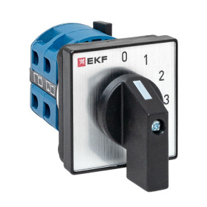 Переключатель кулачковый ПК-1-101 25А 1P «0-1-2-3» PROxima pk-1-101-25