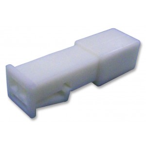 1-968699-1, Корпус разъема вилка 2 контакт(-ов) 2.54мм прямой монтаж на кабель черный коробка автомобильного применения