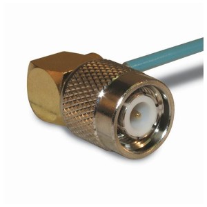 122420, РЧ соединители / Коаксиальные соединители TNC R/A PLUG SOLDER .085 SEMI RIGID
