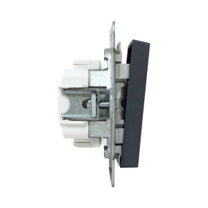 Механизм выключателя, одноклавишный, графит Эпика EKF UP1-SWG-10