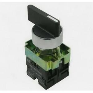 ПЕРЕКЛЮЧАТЕЛЬ XB2-BD33 ЧЕРНЫЙ 3 ПОЛОЖЕНИ, ПЕРЕКЛЮЧАТЕЛЬ XB2-BD33 ЧЕРНЫЙ 3 ПОЛОЖЕНИЯ I-0-II СТАНДАРТ. Р