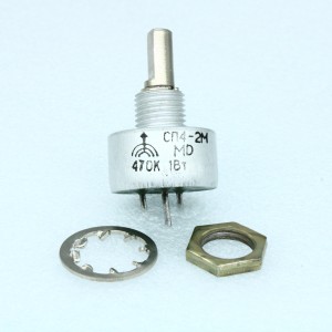 СП4-2Ма 1 А 3-20   470К, Резистор переменный подстроечный непроволочный 470кОм 1Вт