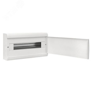 Щит ЩРН-П-18 IP41 бел. дверца (пром. упак.) Basic pb-n-18w-bas