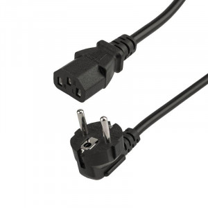 Шнур сетевой Евро 0.75кв.мм 1.8м (PE) (с заземлением) 11-1121