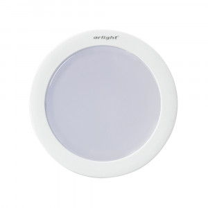 Светодиодный светильник LTM-R70WH-Frost 4.5W Day White 110deg 020770, Врезной круглый мебельный светильник 4.5Вт, корпус белый алюминий. Цвет ДНЕВНОЙ БЕЛЫЙ 4000K. Светодиод 1х4.5W. CRI>80, Св.поток 315-360лм, угол 110°. Питание 180-240VAC, 4.5Вт, 300mA 13-16V, драйвер в комплекте. Размеры d70x30 мм, врезное отверстие d65 мм