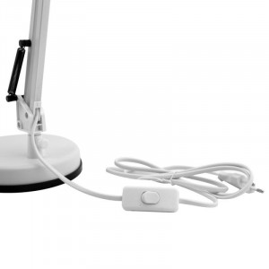 Светильник KD-331 C01 настол. 230В 40Вт E27 бел. 12790