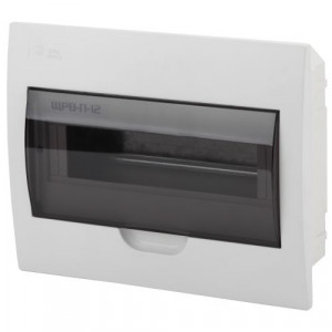 Бокс ЩРВ-П-12 мод. встраив. пластик IP41 SIMPLE NO-box_simple-plastic_12_flush Б0041513