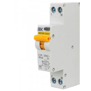 Выключатель автоматический дифференциального тока С 25А 30мА АВДТ32МL KARAT MVD12-1-025-C-030