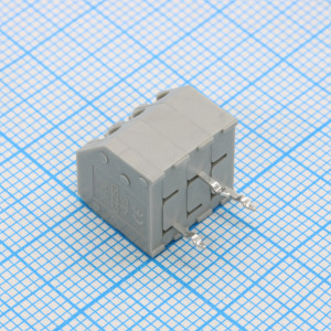 GT250-3.5-03P-11-00, Нажимной безвинтовой клеммный блок 3 контакта. Зажим типа торцевой контакт. Серия GT250-3.5