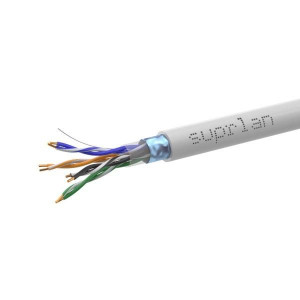 Кабель витая пара F/UTP кат.5E 4х2х24AWG solid Cu LSZH нг(А)-HF In. Standard (м) 01-1023-1