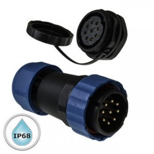 SZC28 9P-M-FB, Разъём герметичный SZC28 19P-M-FB, 19 контактов