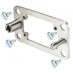 Рамка Revos Size 10, Рамка для установки контактных вставок REVOS, с направляющими, Size 10, сталь