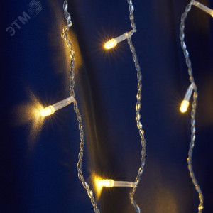 Гирлянда занавес LED желтый 3х3м IP44 41629