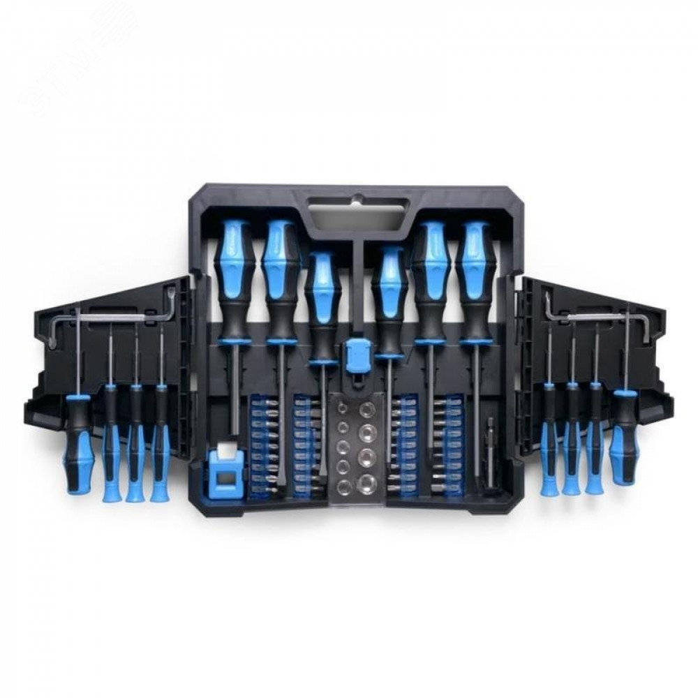 Изображение товара Отвертка с набором бит НБ-63 серия Мастер КВТ надежный инструмент