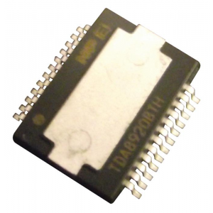 VNQ5050KTR-E, Интеллектуальный ключ верхнего плеча х4 41В/4.5 - 36В/19А/50мОм.