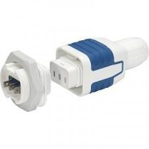 4312.0012, Модули подачи электропитания переменного тока APPL COUPLER 10A QC 6.3 WHITE BLUE
