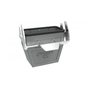 Крышка разъема D16B-CCTH-1L-PG29, Крышка разъема на кабель, типоразмер 16B, высокое исполнение, с уплотнителем, 1 отверстие с резьбой для кабельных вводов PG29, с верхним расположением, с одной защелкой, материал корпуса: алюминиевый сплав