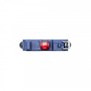 Контактный  блок с клеммным безвинтовым зажимом со светодиодом на 220В, красный MC-L220RPP