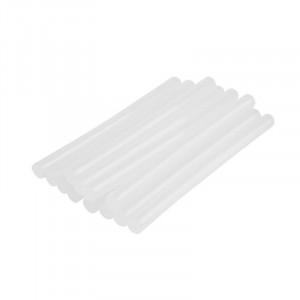 Стержни клеевые 7мм,100мм,12шт/уп, прозр, блистер