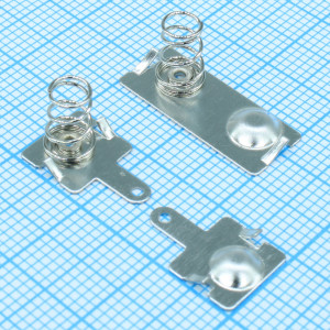 G0410, Комплект контактов для 2-х батареек AAA