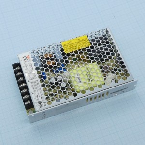 LRS-150-36, AC-DC, 154.8Вт, вход 85…264В AC, 47…63Гц, выход 36В/4.3A, рег. вых ±10%, изоляция 4000В AC, в кожухе 159х97х30мм, -30…+70°С