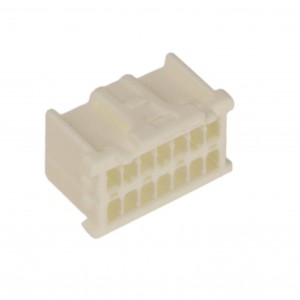 513531400, Conn Housing RCP 14 POS 2mm Crimp ST Bag, Dual Rcpt Hsg