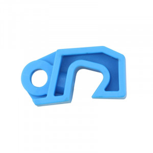 gwrD05-2, Блокиратор автоматических выключателей под отвертку, нейлон, ширина переключателя – до 10.3 мм, цвет – синий, 1 шт/упак