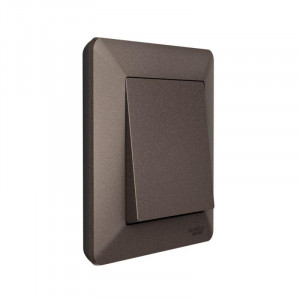 ATLASDESIGN AIR 1-постовая РАМКА, МОККО/дымчатый черный ATN220601