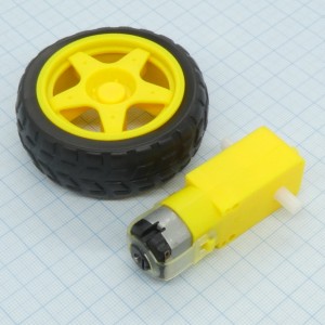 D09-Мотор - колесо (DC 3-6V) --, D09-Мотор - колесо (DC 3-6V)