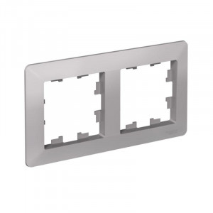 ATLASDESIGN AIR 2-постовая РАМКА, АЛЮМИНИЙ/дымчатый черный ATN220302