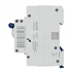 Выключатель автоматический модульный 3п C 16А 6кА OptiDin BM63-3C16-УХЛ3 КЭАЗ 260791