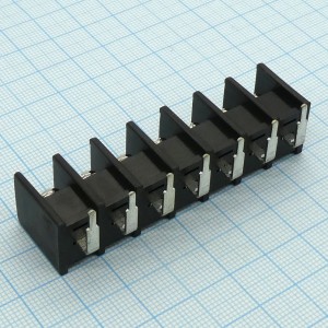 DG45R-B-07P-13-00A(H), Барьерный клеммный блок 7 контактов. Серия DG45R-B