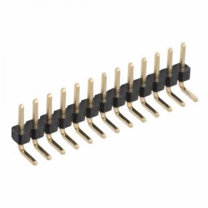 M22-2031205, Проводные клеммы и зажимы 12 SIL PIN HDR GOLD HORIZONTAL